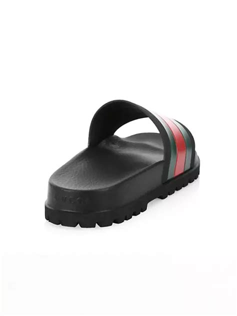 girls gucci slide|gucci slides saks fifth.